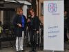 Flüchtlingshelferin Brigitte Neugebauer und Ulrike Stowasser